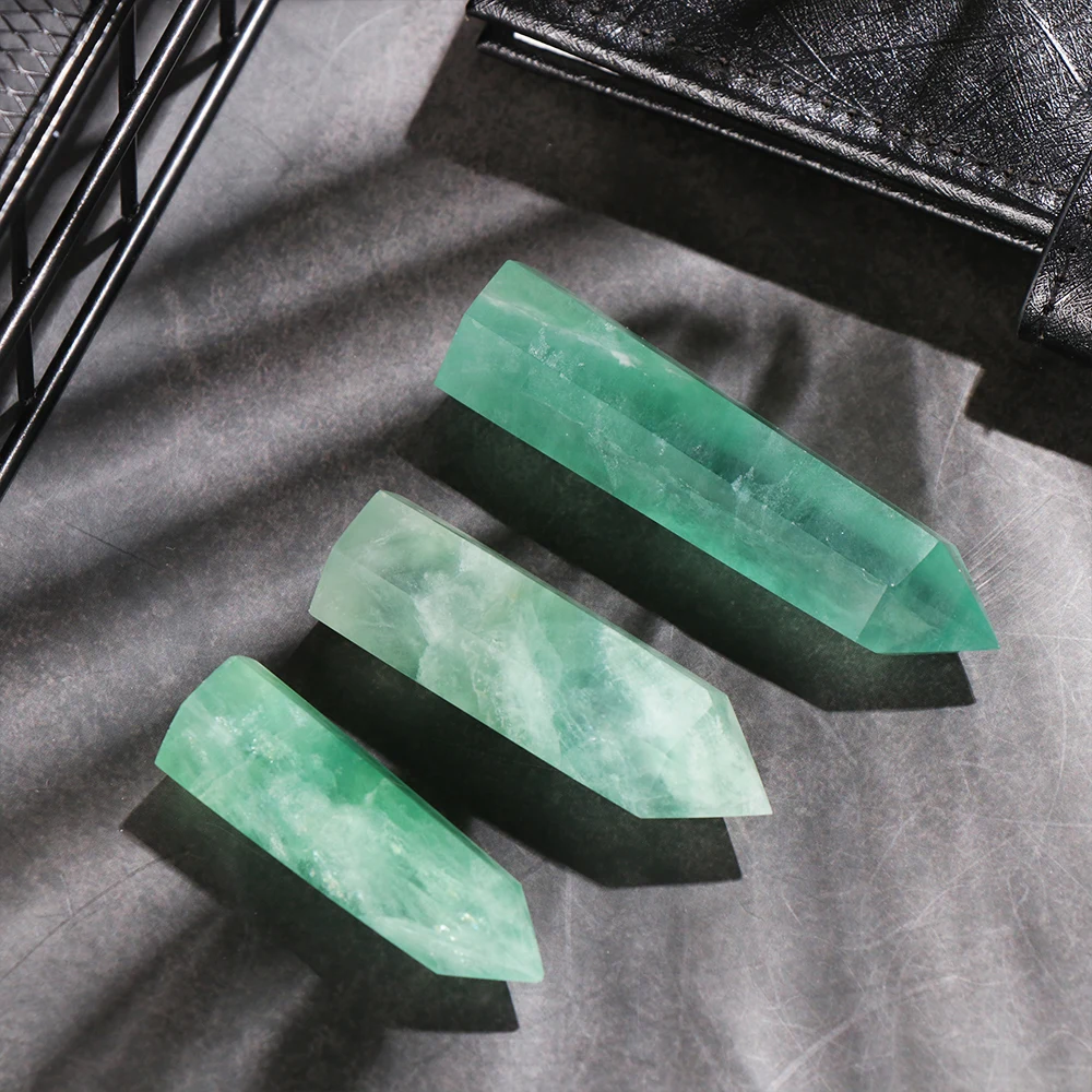 1 шт. Натуральная Зеленая фотолампа минеральное украшение Волшебная