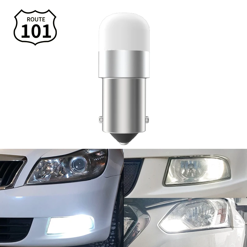 

Route101 дневные ходовые огни светильник 12V BA9S светодиодный T4W парковки Positiondaytime боковые габаритные лампы авто лампы светильник ing белый H5W 256 1895 1893 257