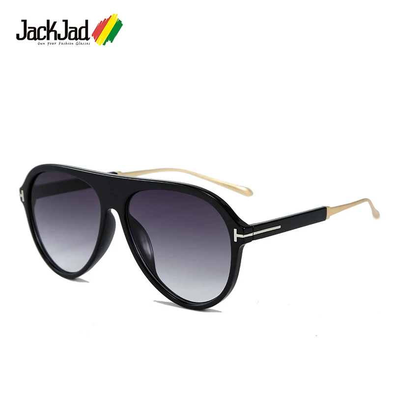 Солнцезащитные очки JackJad классические металлические в стиле NICHOLAI для мужчин и