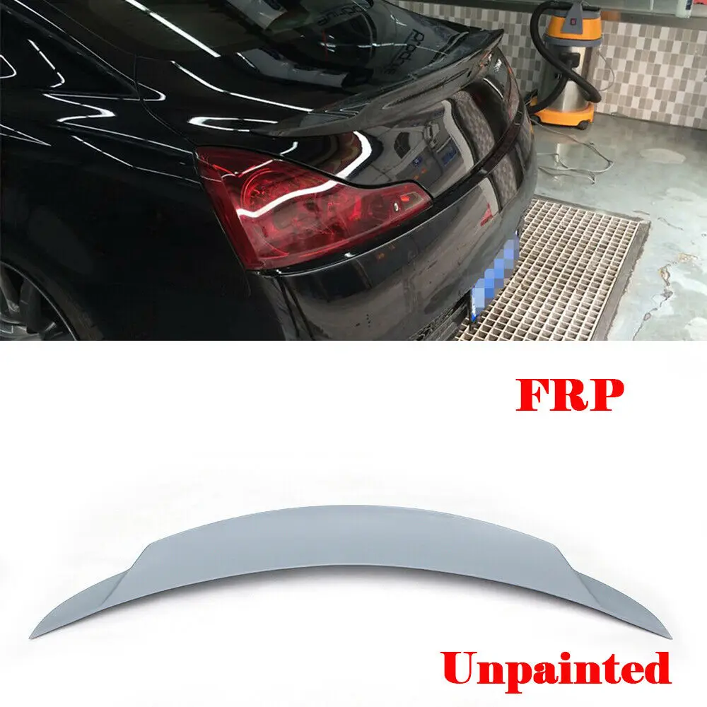 Задний спойлер багажника крыло для Infiniti G37 Coupe 2 двери основание седана Journey 2009 2013