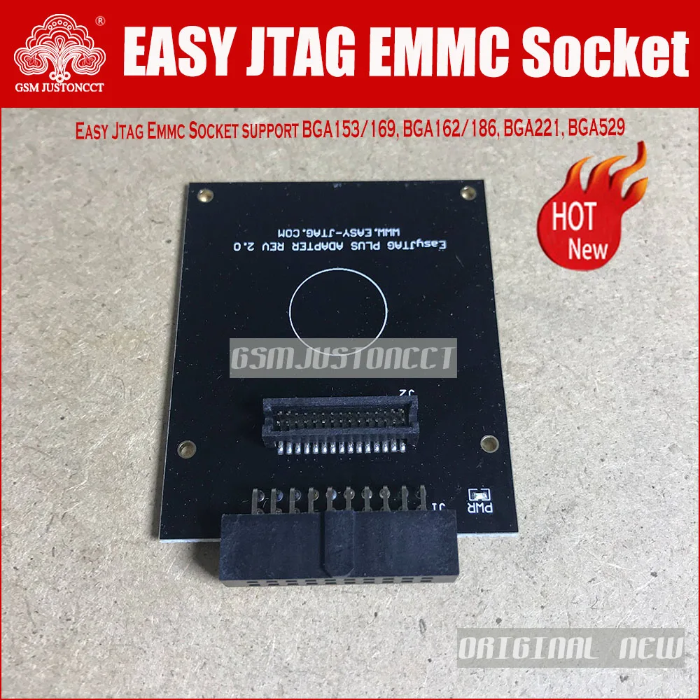 2022 NEW Original EASY JTAG PLUS BOX EMMC Socket (BGA153/169 BGA162/186 BGA221 BGA529) | Мобильные телефоны и аксессуары