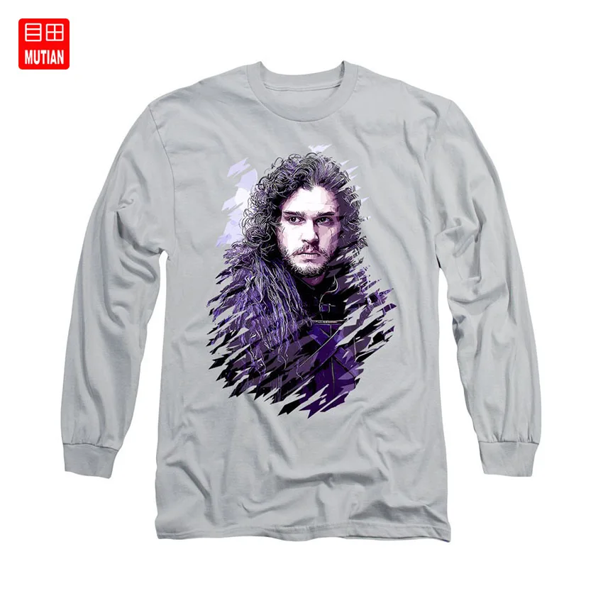 Игра престолов Джон Сноу Футболка получил daenerys targaryen emilia clarke Jon Snow kit harington king Of the