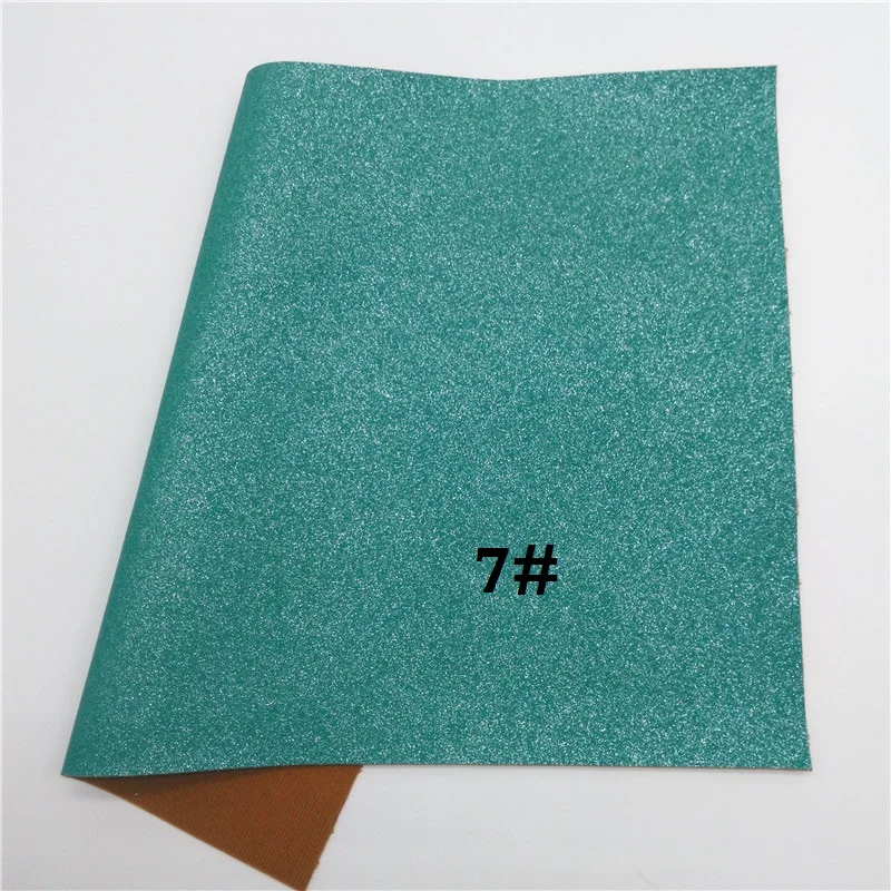 7 Glitterwishcome 21X29 см А4 Размер сказочная пыль микро блестящая кожа, блестящая искусственная кожа ткань, синтетическая кожа для бантов, GM489A - Цвет: 7