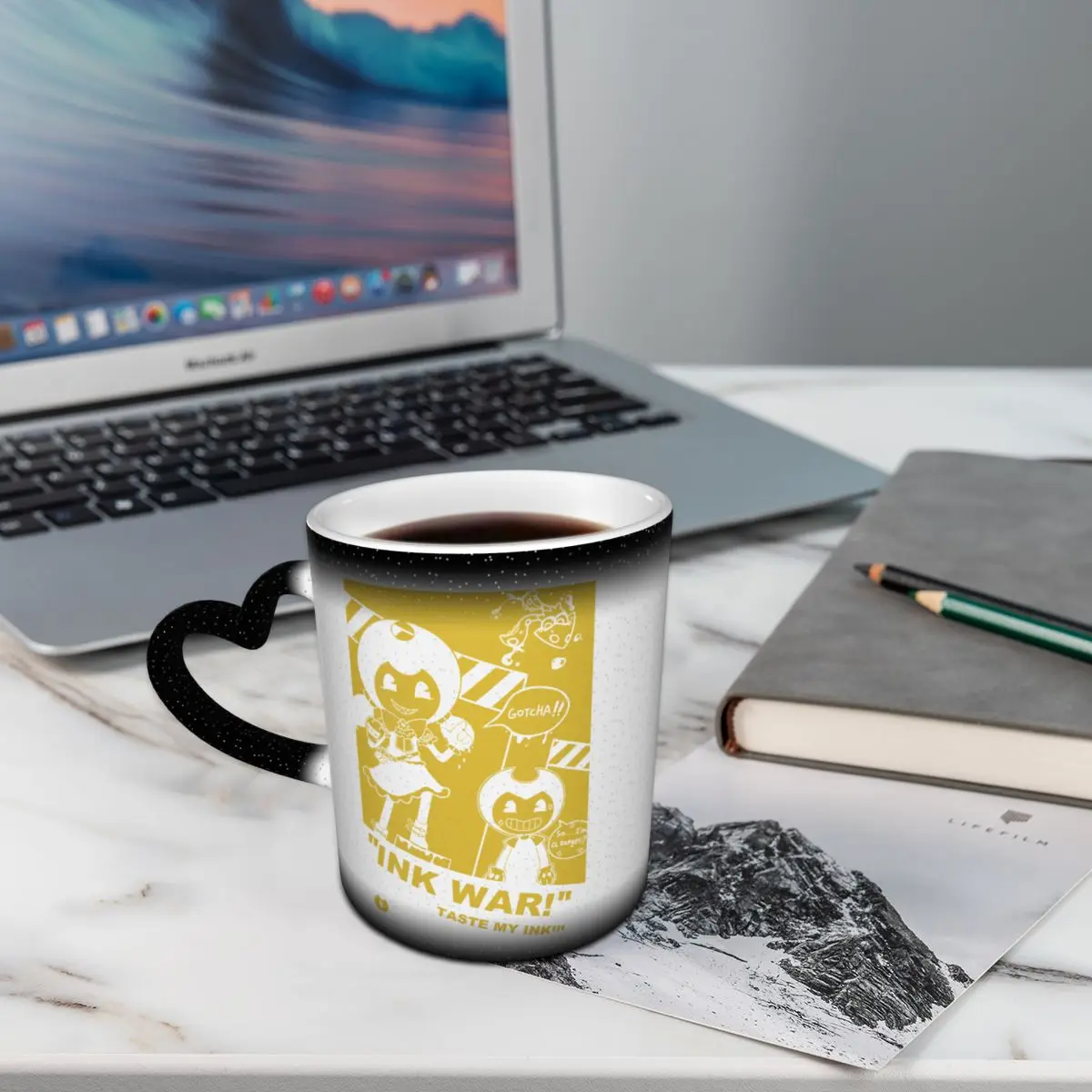 Кружка Cuphead фарфоровая кружка для капучино меняющиеся цвета дешевые винтажные