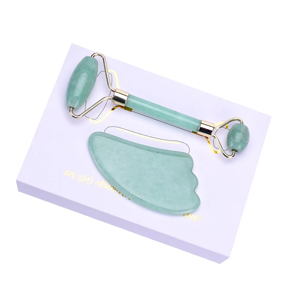 

Jade Massager For Face Gua Sha Massage Gouache Scraper For Face Massager Neck Back Body Thin Lift Beauty Slimming Care Tools