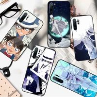 magic kaito detective conan anime phone case for huawei honor mate p 10 20 30 40 i 9 8 pro x lite smart 2019 nova 5t