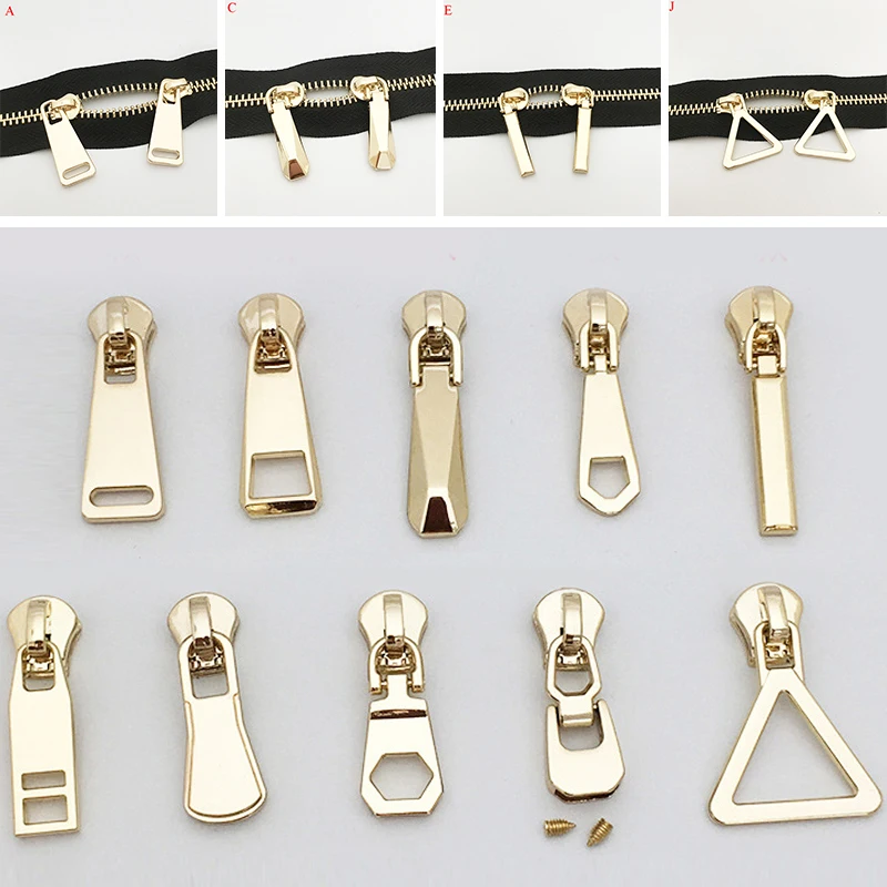 

1Pcs Zipper Repair Kit 5# Size Instant Zipper Repair Replacement Zipper Sliding Teeth Rescue Zipper For DIY Sewing Craft Alloy