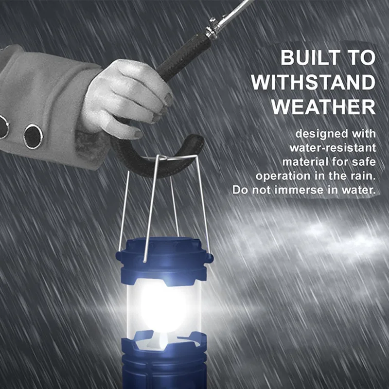 Переносной яркий фонарь ZK20 для кемпинга светодиодный светильник на солнечной