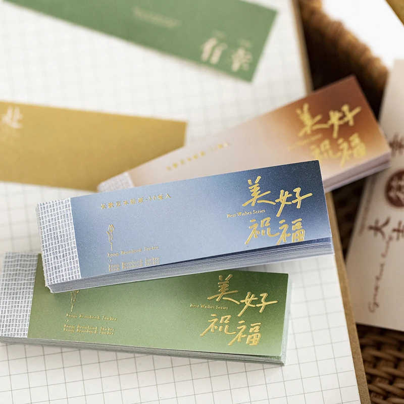 

10packs/LOT good wishes series retro creative decoration DIY paper masking washi stickers