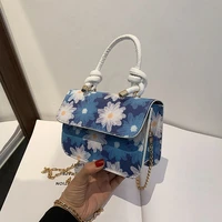 crossbody bag women designer shoulder bag female handbag backpack flower chain cute fashion 2021 new pu leather simple all match