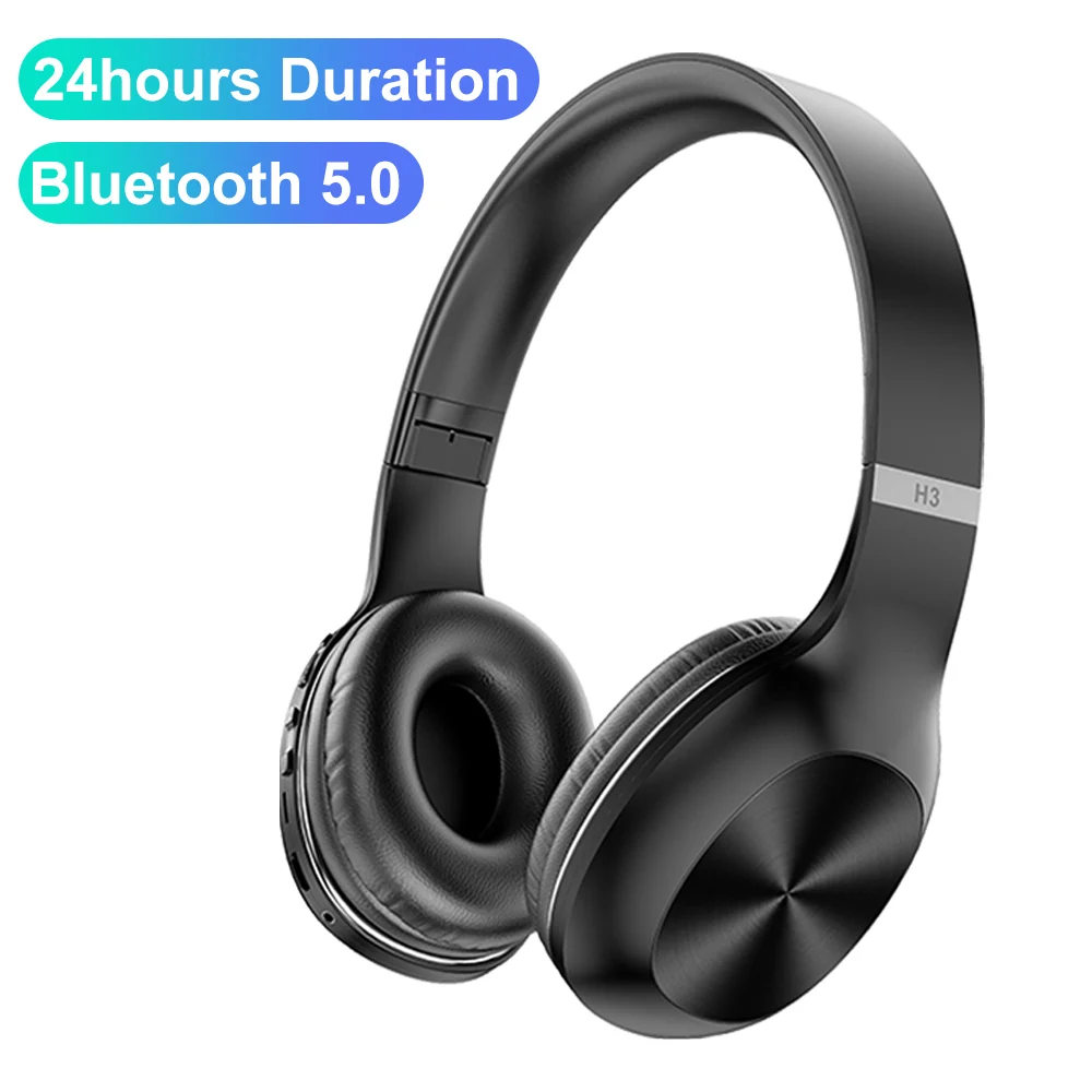 PTM H3 Bluetooth наушники Беспроводная гарнитура Накладные с шумоподавлением игровые