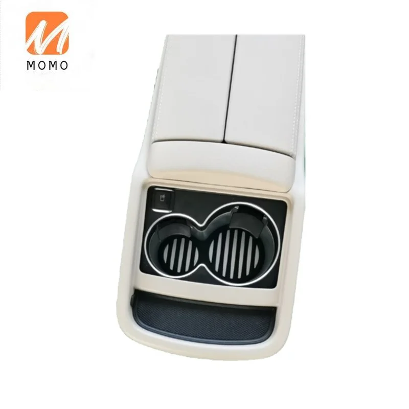 Kopen Auto Interieur Accessoires Middenconsole Organizer Opbergdoos Auto Armsteun Case Met Bekerhouders