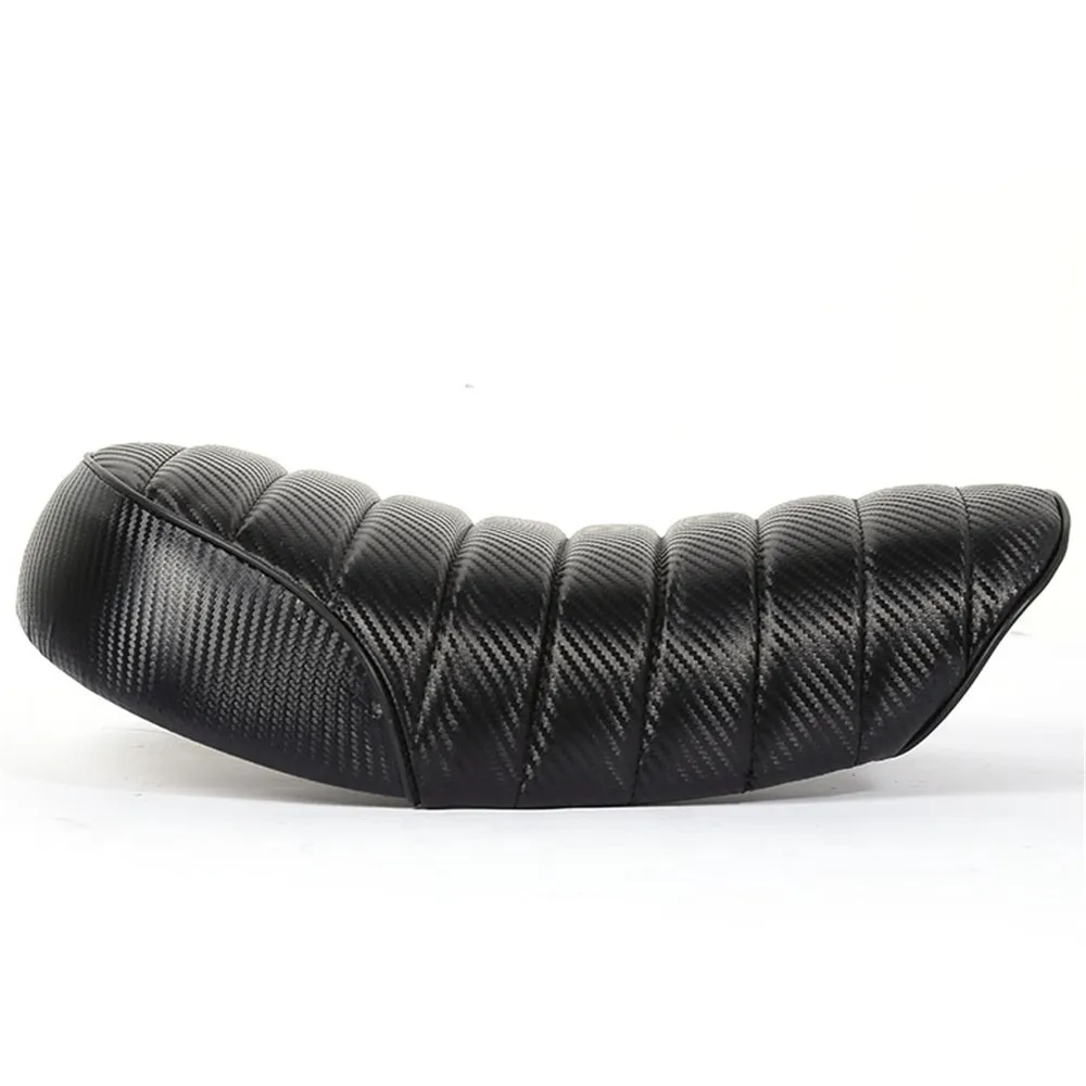 Чехол в винтажном стиле мягкое черное сиденье для гоночного мотоцикла Honda