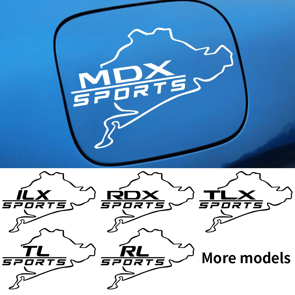 1 шт. украшение автомобиля Наклейка на крышку топливного бака Светоотражающие