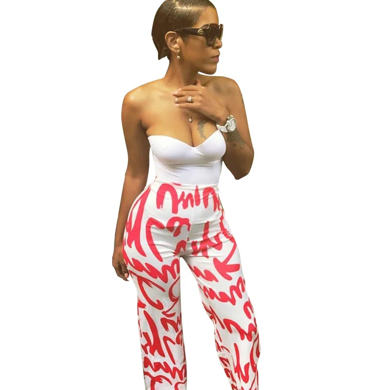 2019 европейские и американские женские летние модные повседневные Прямые брюки