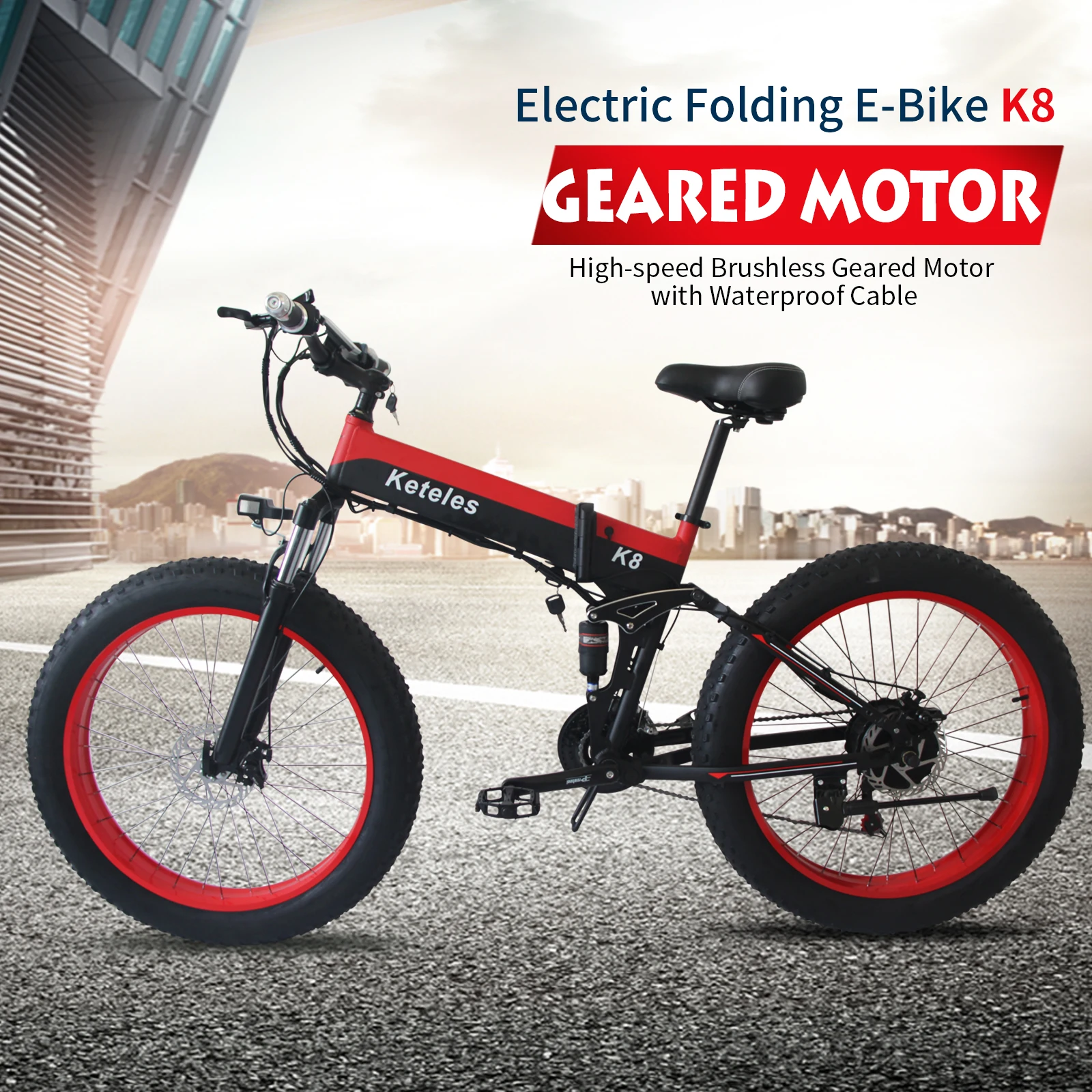 Bestellen 26 Zoll Elektrische Bike 800W Neue Super Ebene Schnee Bike Elektro Fahrrad Klapp Ebike 48V15Ah Elektrische Fahrrad 4,0 Fett Reifen E Bike