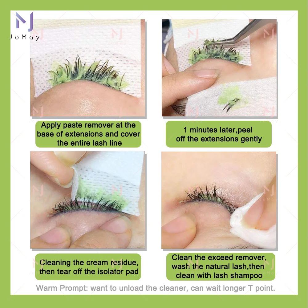 

Eyelash Glue Remover Safe Beginner's Eyelashes Extension Glue Non Irritating Remover Lash Cream Remover Makeup Tools Professiona