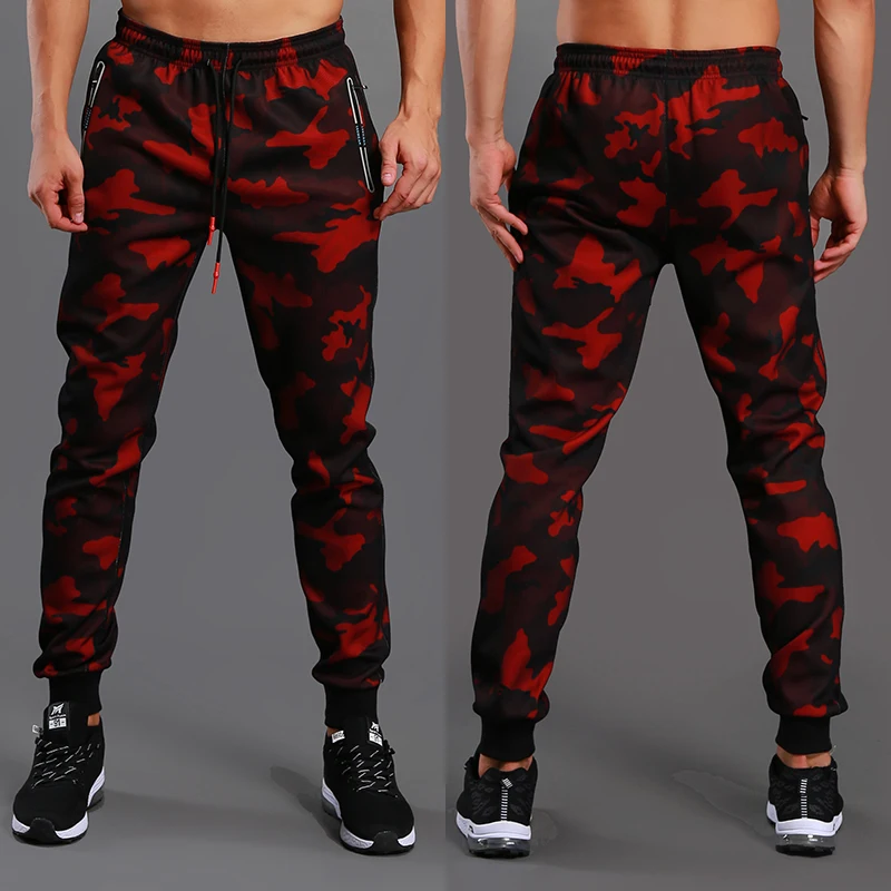 

2020 Camouflage Streetwear Mens Autumn Pencil Harem Pants Military Fit Sweatpants Men Multi-pocket Camo Mens Joggers Pants
