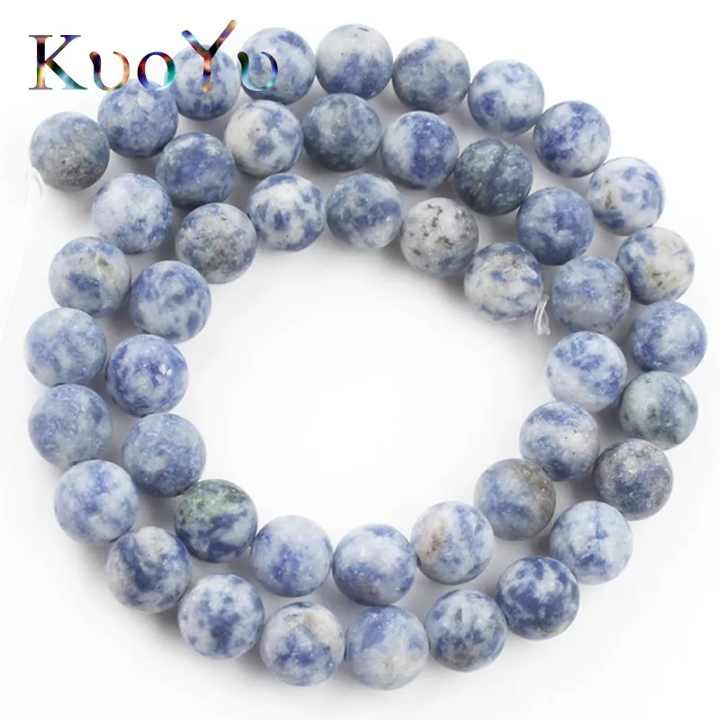 Матовые Круглые бусины Natrual для самостоятельного изготовления ювелирных изделий