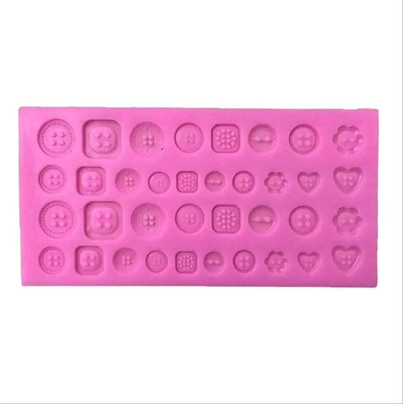 

Форма для торта из жидкого силикона с большими кнопками, искусственная глина для мастики, форма для глины X115