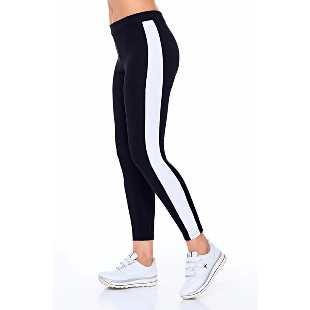 Almila So Thick White Seritli Women Leggings 4008B