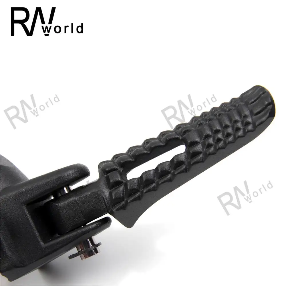 Мотоциклетные черные Серебристые задние Пассажирские подножки для Suzuki GSXR GSX-R 600