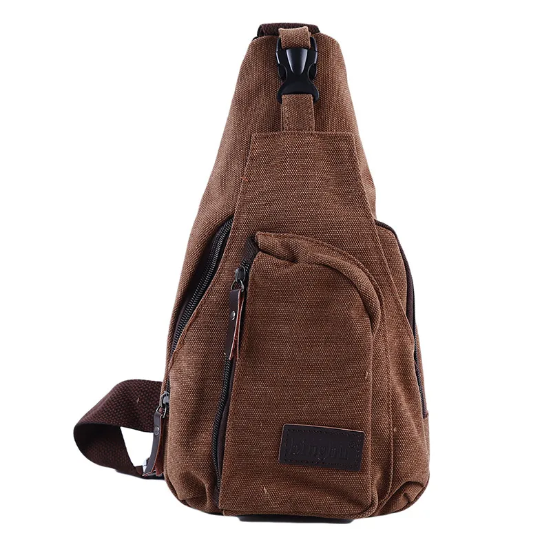 

Useful Man Chest Sling Crossbody Bag Casual Travel Canvas Messenger Bag Back Chest Bags Men's Shoulder Bag 5Colors Bolsos