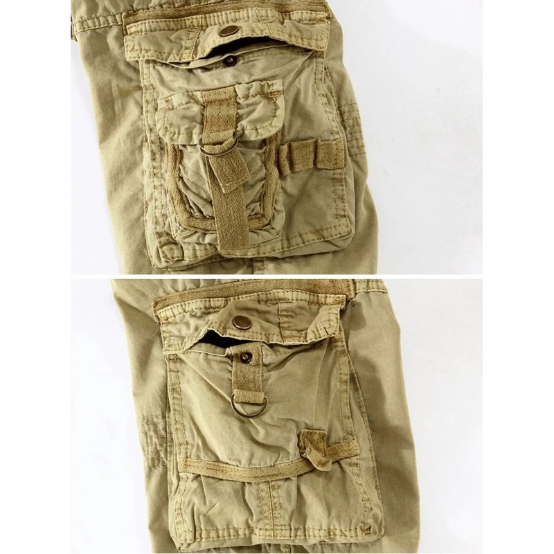 

Men's Camouflage Shorts Military Combat Pants Tactical Soft Pants