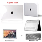 Чехол для ноутбука Apple Macbook M1 Chip Air Pro Retina 11 12 13 15 16 дюймов и Pro 13 A2338, жесткий корпус с защитой экрана и крышкой клавиатуры