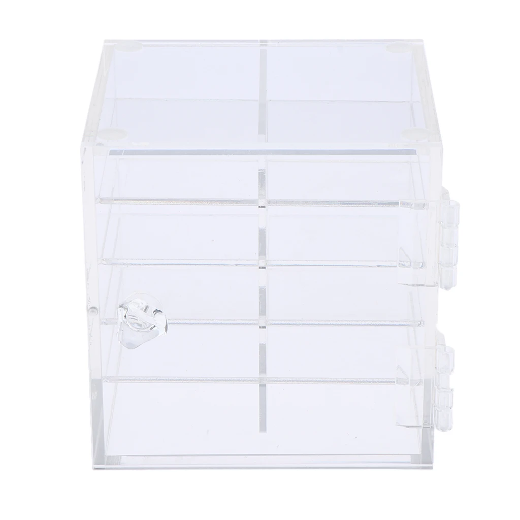 

10 Layers Acrylic Eyelash Organiser Holder Cosmetic False Lashes Storage Cases