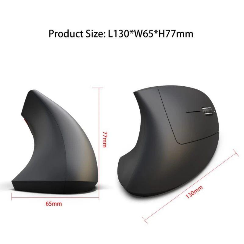 Новинка, Bluetooth, вертикальная мышь, эргономичный дизайн, мыши, 2400 dpi, регулируемая мышь, s, игра, офисные мыши, ПК, ноутбук, аксессуары, оптика