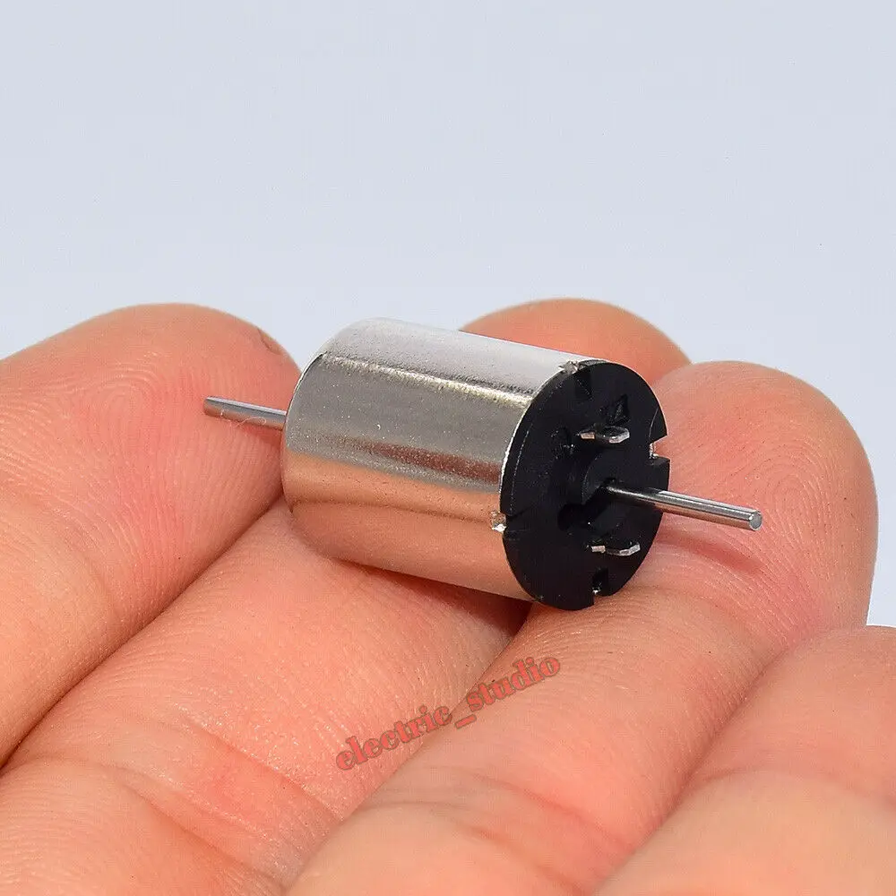 1215 12 мм * 15 на бесколлекторном двигателе с двумя осями DC6V-12V 18000RPM Высокий Скорость