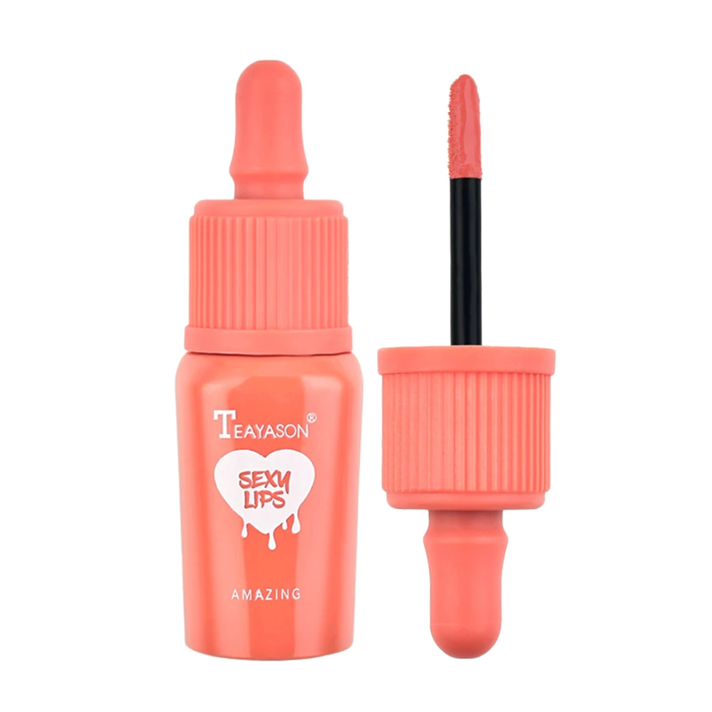 

10ml Long Wearing Velvet Lip Gloss Non-stick Cup Moisturizing Lip Stain