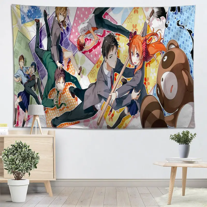 

Гобелен нозаки кун из аниме геккан пледжо, настенное украшение на заказ, одеяло для спальни, гостиной, пляжное полотенце для йоги, скатерть ...