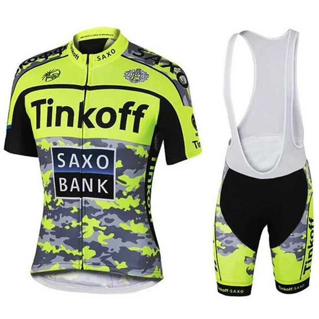 C14 Saxo Bank Tinkoff команда Велоспорт Джерси НАБОРЫ MTB велосипедный велосипед дышащие шорты Одежда Велоспорт костюм 9D гель Быстросохнущий - Цвет: C14