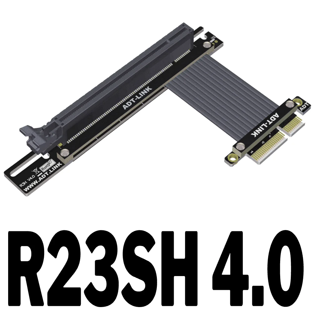 

PCIE 4.0 X4 To X16 Riser Extension Cable PCI-e 4X To 16X Extender Adapter Expansion for RTX3090 RX6800xt 4.0 Graphics Card