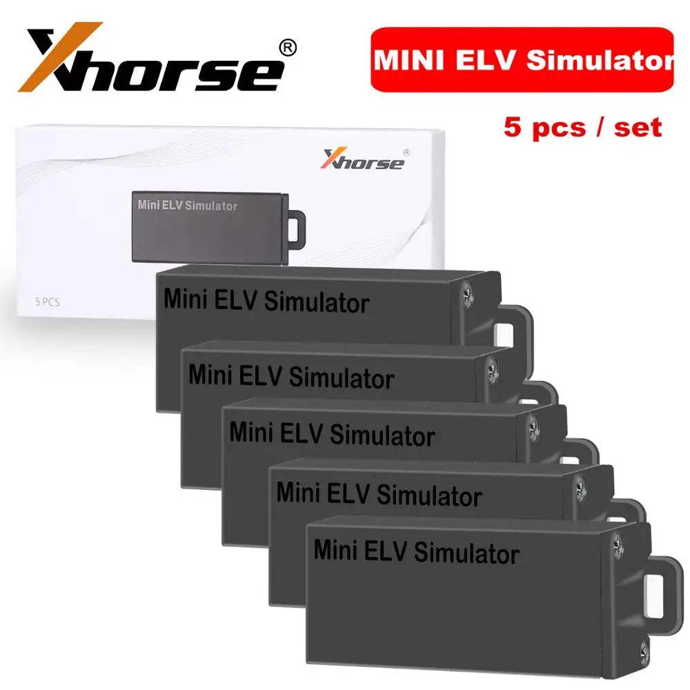 XHORSE VVDI MB Мини ELV симулятор для Benz 204 207 212 работает с BGA Tool 5 шт./компл.| |