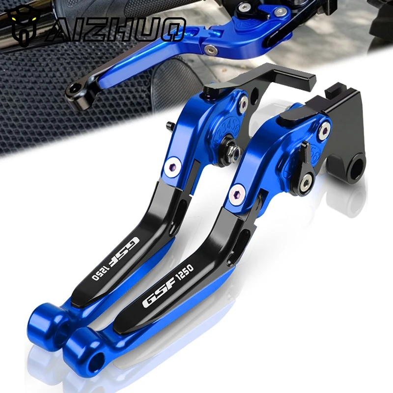 

Мотоциклетные рычаги тормоза SUZUKI GSF1250 bangsf 1250 2007-2015 2014 2013 2012 CNC, алюминиевые рычаги сцепления, регулируемые аксессуары