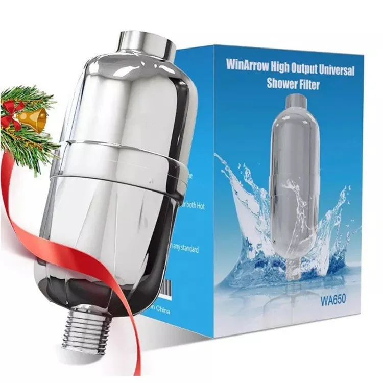 Bathroom Shower Filter Bathing Water Filter Purifier Water Treatment Health Softener Chlorine Removal Oversea Free Shipping
