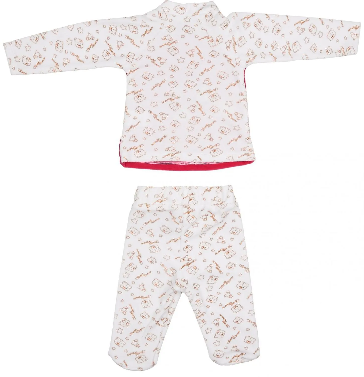 Комплект для девочки Viva Baby D1007 фуксия 62-68 | Мать и ребенок
