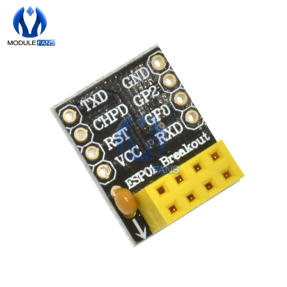 5PCS ESP-01 Esp8266 ESP-01S Model Of ESP8266 Serial Breadboard Adapter To WiFi Transceiver Module Breakout UART | Электронные