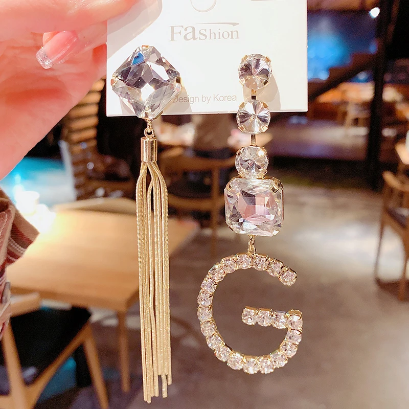 

2021 New Arrival Luxury Korean Fashion Big Letter G Jewelry Earrings GG Charming Earrings For Women Studs Designer Party Wedding