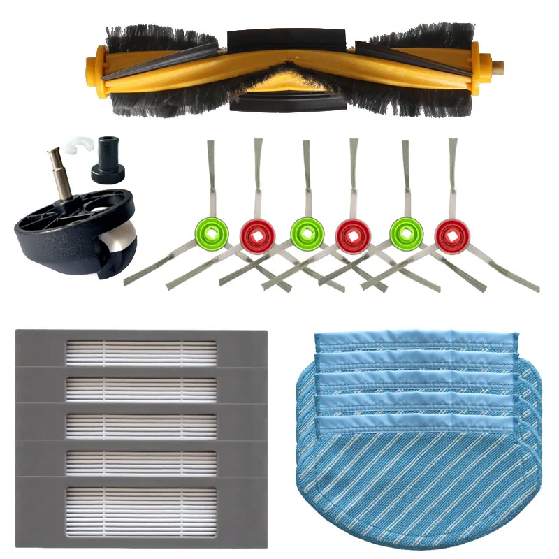 Новый основной щетки боковая крышка щетка HEPA колеса резервуар для воды швабры