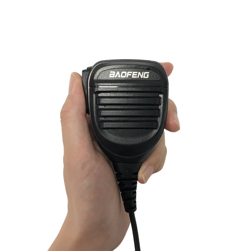 2021 Speaker Microphone For BAOFENG Walkie Talkie UV5R UV10R BF-888S Baofeng Radio V2 Handheld K Type Speake Mic Loud And Clear