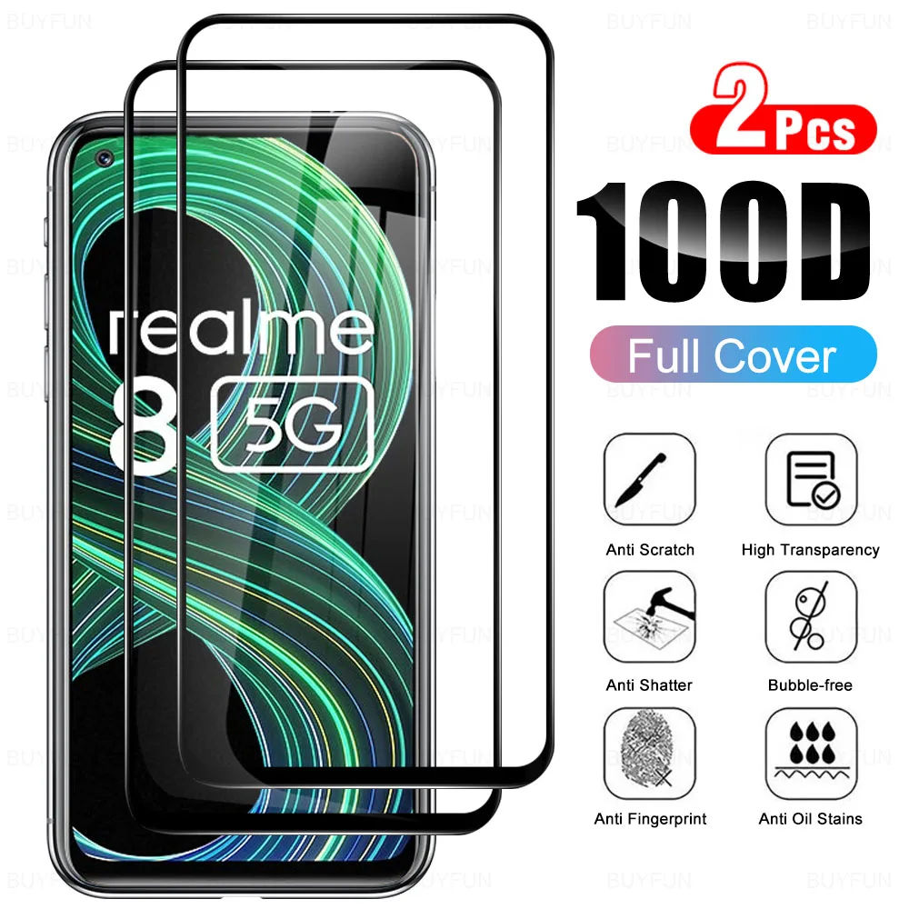 

Закаленное стекло realmi 8 для oppo realme 8 realme8 6,5 дюйма, 2 шт.