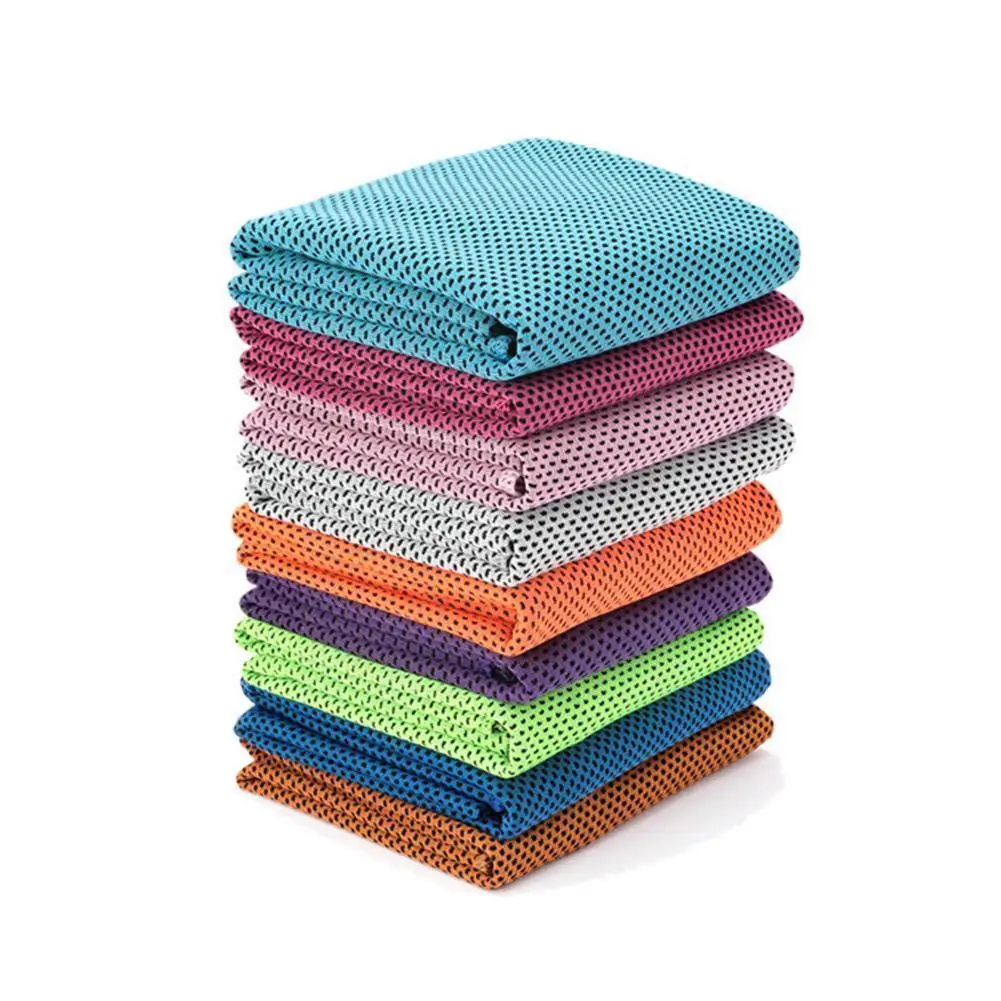 

Sport Cooling Towel Microfiber Instant Cool Ice Face Towels for GYM Swimming Yoga Running Quick-dry Sweat Towels R7A7