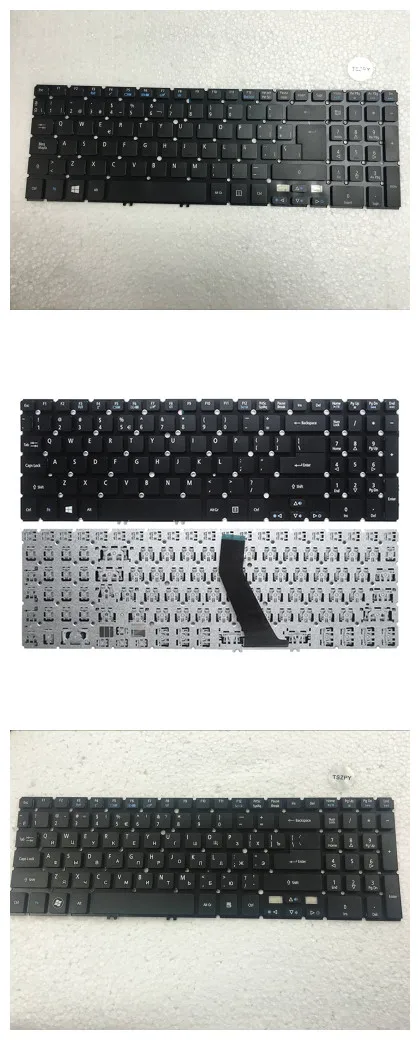 

US/Russian/spanish keyboard For ACER ASPIRE V5-552 V5-552G V5-552P V5-572 V5-572G V5-572P V5-573 V5-573G V5-573P V7-581