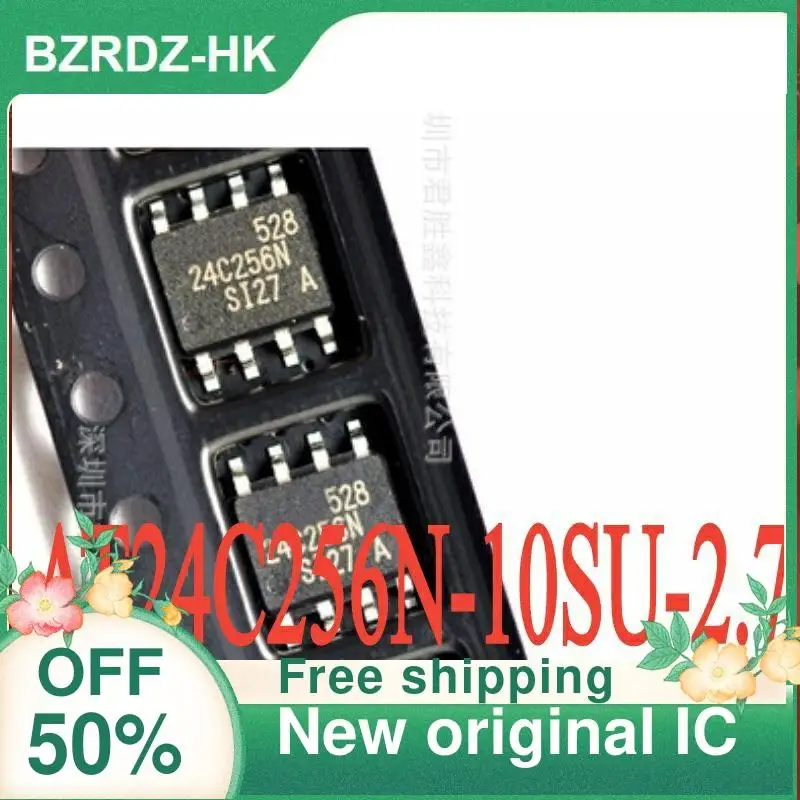 

5PCS/lot AT24C256N-10SU-2.7 AT24C256 24C256 SOP8 New original IC