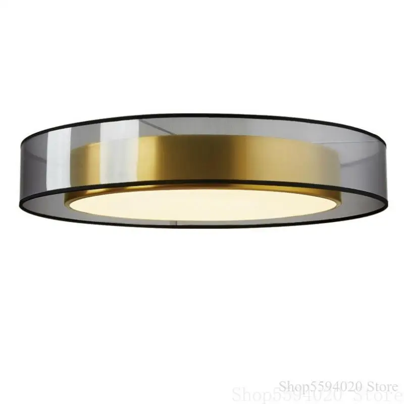

American Master Bedroom Ceiling Lamp Post-Modern LED Ceiling Lamp Living Room Luxury Nordic Super Bright Simple Led Lighting