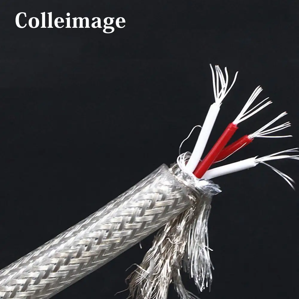 Кабель для аудиосистемы Colleimage Hifi 4 ядерный с посеребрением|Кабели VGA| |